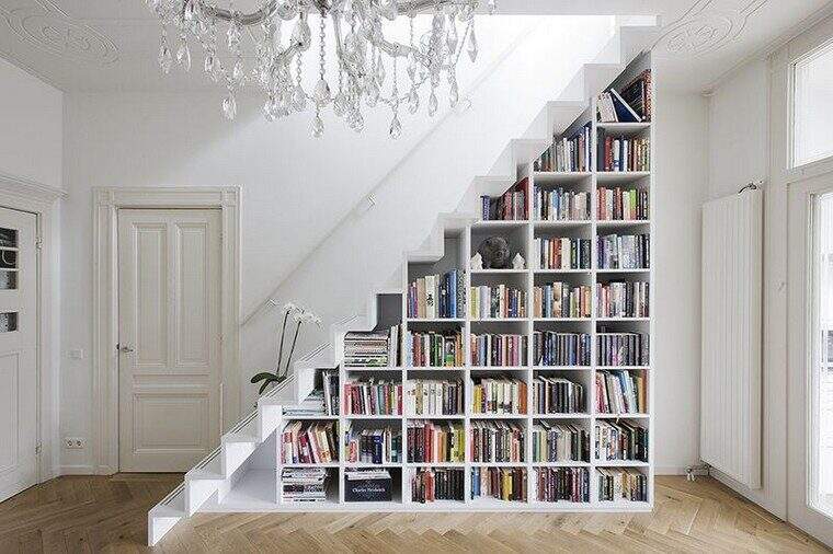 escaleras biblioteca